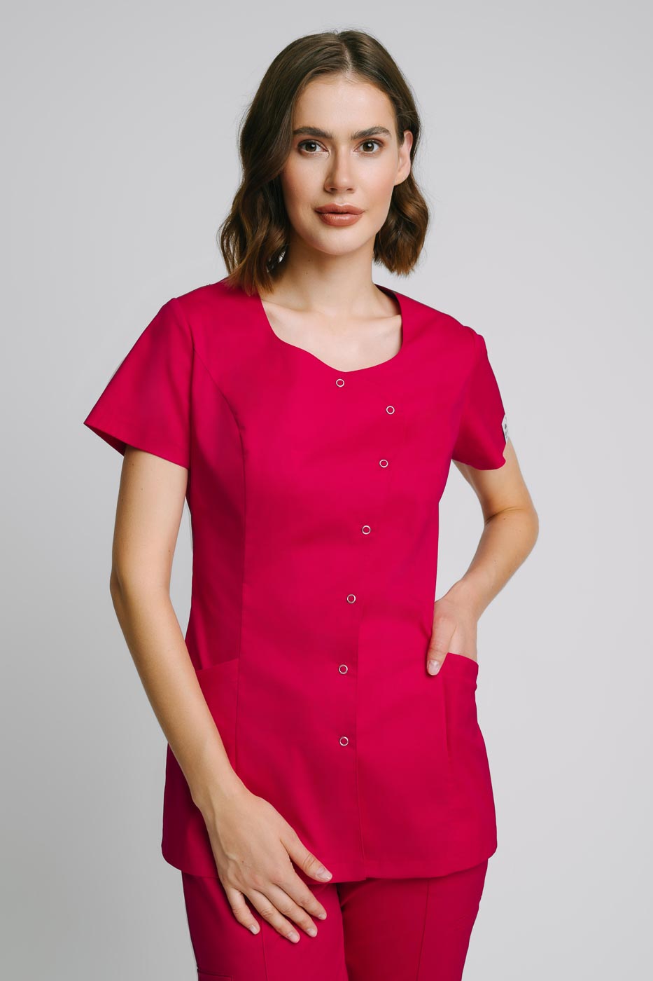 Fartuch medyczny damski Claudia premium M