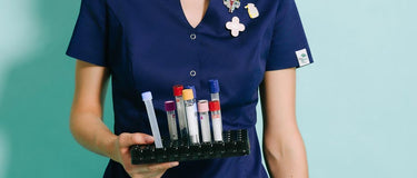 Bawełniany fartuch laboratoryjny na studia