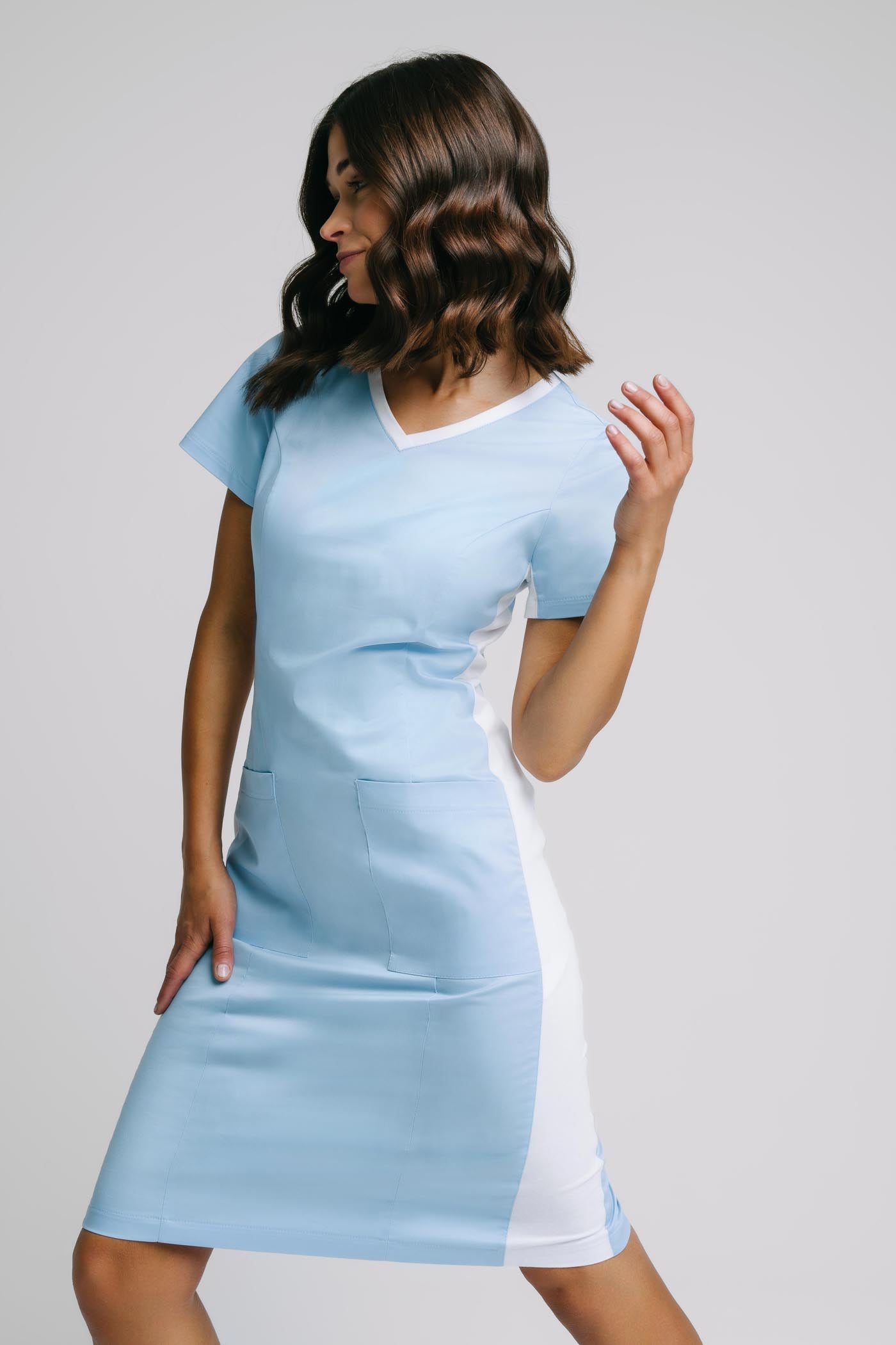 Sukienka medyczna damska Klara premium L